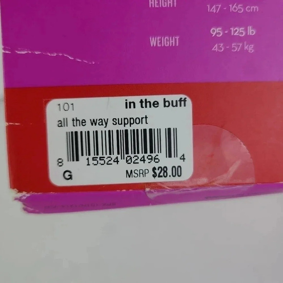 NWT Spanx all day support sheer hose - Picture 5 of 8